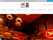 Tablet Screenshot of jkbuildingplanners.com